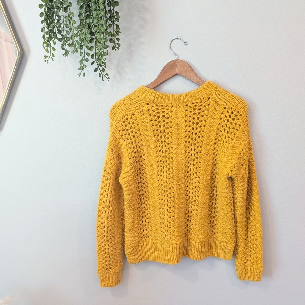 Madewell Women's Mustard Sweater Size Xxs - Picture 6 of 9